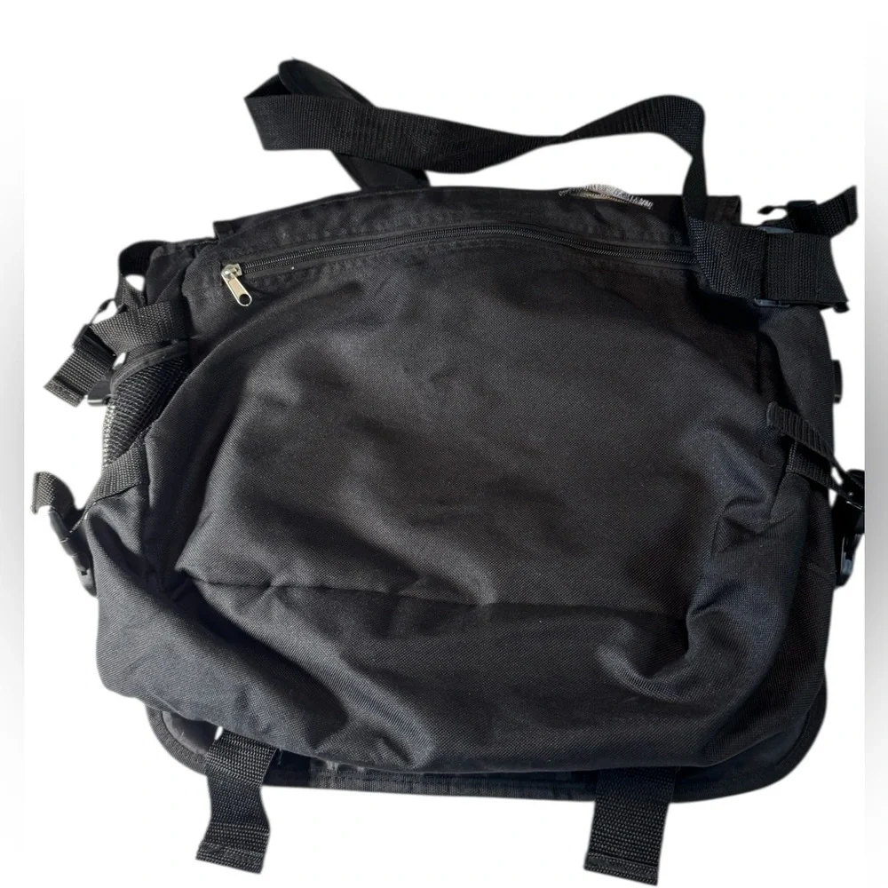 Attack on Titan Anime Black Scout Regiment Messenger Bag Laptop / Book Bag